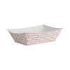 Paper Food Trays (Weight : 3-lb. Tray, Quantity : 500 Trays per Case)