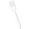 Boardwalk� Mediumweight Polypropylene Cutlery (Utensils Type : Fork, Material(s) : Polypropylene, Color(s) : White)