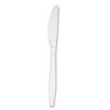 Boardwalk� Full-Length Polystyrene Cutlery (Utensils Type : Knife, Material(s) : Polystyrene, Color(s) : White)
