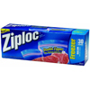 Ziploc� Double Zipper Freezer Bags (Capacity : 1 Gallon Capacity, Quantity : 30 Count per Pack, Quantity : 9 Packs per Case)
