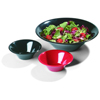 Melamine Salad/Serving Bell Bowl (Color : Black, Size : 6 , 12 oz, Quantity : 48 per case)