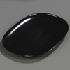 Oblong Platter (Color : Black, Size : 14 x 10 , Quantity : 12 per case)