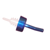 Blue Liquor Pourer with Blue Collar (Color : Blue, Quantity : 12 per case)