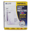 Top Loading Vinyl Sheet Protectors (For 11 x 8-1/2 Inserts, 50 Protectors per Box, Nonglare Vinyl)