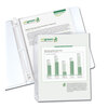 Top Loading Polypropylene Sheet Protectors (Standard Gauge, 100 Protectors per Box, Reduced Glare Recycled Polypropylene)