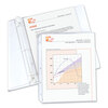 Top Loading Polypropylene Sheet Protectors (Standard Gauge, 100 Protectors per Box, Nonglare Polypropylene)