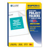 Deluxe Clear Vinyl Project Folders