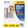 Self-Adhesive Ring Binder Labels (3/4 x 2-1/2 Size, 1-1/2 Binder Capacity)
