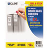 Self-Adhesive Ring Binder Labels (1-3/4 x 2-3/4 Size, 2 Binder Capacity)
