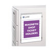 Magnetic Shop Ticket Holders (8-1/2 x 11 Insert Size)