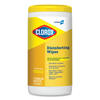Disinfecting Wipes (75 Wipes per Canister, 6 Canisters per Case, Lemon Fresh Scent)