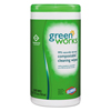 Green Works� Wipes (Quantity : 62 Wipes per Canister, Quantity : 6 Canisters per Case)