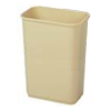Continental Commercial Plastic Rectangular Wastebasket CON4114BE