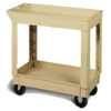 Utility Cart (Beige, 200 lbs. Per Shelf, 1 per Case)