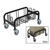 Wall Hugger� Steel Dollies (Color : Black, Quantity : 2 per Case, Material : Steel)