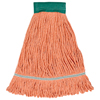 Hospital Pro M� Mops with Microblocker� Treatment (Quantity : 12 per Case, Size : Medium, Color : Orange)