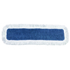 Flat Fringed Mops with Scrubs (Color : Blue, Quantity : 12 per Case, Size : 18 Long)