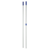 Microfiber Pro� Flat Mop Telepole Handles (Color : Blue/Grey, Quantity : 10 per Case, Size : Extends 39 to 60 )