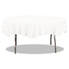 Octy-Round� Table Cover (Color : White, Quantity : 12 per Case, Diameter : 82 Diameter)