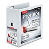ClearVue� EasyOpen� Vinyl D-Ring Presentation Binders (5 Capacity, White)