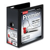 ClearVue� EasyOpen� Vinyl D-Ring Presentation Binders (5 Capacity, Black)