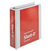 ClearVue� Premium Slant-D� Vinyl Presentation Binders (2 Capacity, White)