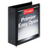 EasyOpen® ClearVue™ Locking Round Ring Binders (3 Capacity, Black)