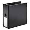 Recycled Slant-DŽ Ring Binders (5 Capacity, Black, With Label Holder on Spine and Finger Slot)