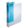 SpineVue� Vinyl Round Ring Binder (1 Capacity, White)