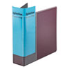 SpineVue� Vinyl Round Ring Binder (3 Capacity, Maroon)