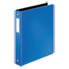 EasyOpen® Locking Round Ring Binder (1 Capacity, Medium Blue, Without Sheet Lifters)