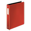 EasyOpen® Locking Round Ring Binder (1 Capacity, Red, Without Sheet Lifters)
