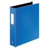 EasyOpen® Locking Round Ring Binder (1-1/2 Capacity, Medium Blue, With Sheet Lifters)