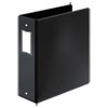 EasyOpen® Locking Round Ring Binder (3 Capacity, Black, With Sheet Lifters)