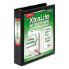ClearVue� XtraLife� Slant-D� Vinyl Presentation Binders (1-1/2 Capacity, Black)