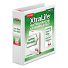 ClearVue� XtraLife� Slant-D� Vinyl Presentation Binders (2 Capacity, White)