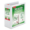 ClearVue� XtraLife� Slant-D� Vinyl Presentation Binders (4 Capacity, White)