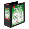 ClearVue� XtraLife� Slant-D� Vinyl Presentation Binders (4 Capacity, Black)