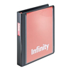 Cardinal� Infinity� ClearVue� Locking Slant-D� Ring Binder (Global Product Type : Binders-Ring Binder, Capacity Range ( ) [Max] : 1 in, Color(s) : Black)