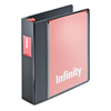 Cardinal� Infinity� ClearVue� Locking Slant-D� Ring Binder (Global Product Type : Binders-Ring Binder, Capacity Range ( ) [Max] : 2 in, Color(s) : Black)