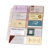 Cardinal� Vinyl Business Card Refill Pages (Global Product Type : Card File Refills-Business Card Binder Page, Card File Refills Type : Business Card Binder Page, Card Size (H x W) : 2 x 3 1/2)