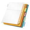 Ring Binder Poly Pockets with Index Tabs (Assorted Colors)