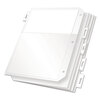 Ring Binder Poly Pockets with Index Tabs (Clear)