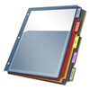 Expanding Pocket Multicolor Index Dividers (5-Tab Style)