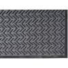 Crown Mats EcoPlus Rubber Border Wiper/Scraper Mat CRM ECR046CH