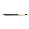 Classic� Century� Classic Black� Ballpoint Pen (23 Kt. Gold-Plated Accents)