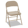 Cosco� All Steel Folding Chair (Global Product Type : Chairs/Stools-Folding, Seat/Back Color(s) : Antique Linen, Arms Included : No)