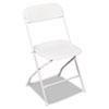 Bridgeport� Folding Stack Rental Chair (Global Product Type : Chairs/Stools-Folding, Seat/Back Color(s) : White, Base/Frame Color/Finish : White)