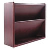 Genuine Hardwood Double Wall File (Mahogany Finish)