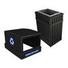 ArchTec Parkview Series - Single Slotted 25 Gallon Container (Color : Black, Size : 39-1/2 H x 17-1/4 W x 21-3/4 D, Capacity : 25 Gallon Capacity)